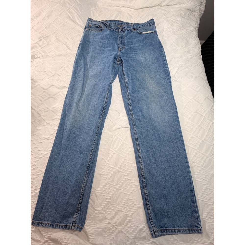 Levi's 550 Relaxed Fit Jeans Men's 38x36 Blue Medium Wash Denim